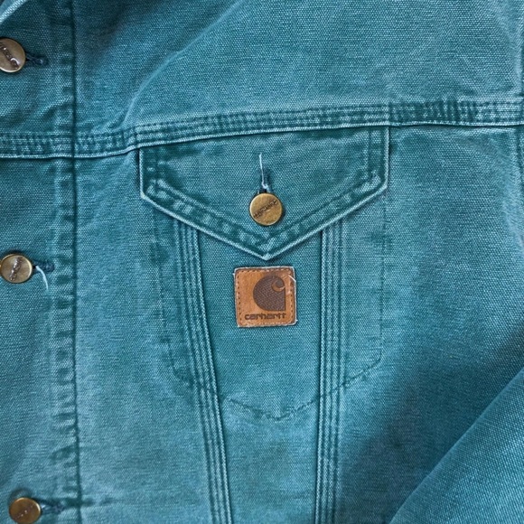 Vintage Carhartt Jacket (Light Green) - Picture 4 of 6